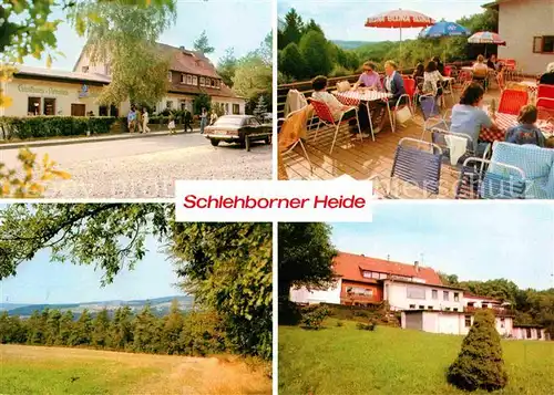 Bad Schwalbach Cafe Restaurant Pension Schlehborner Heide Kat. Bad Schwalbach