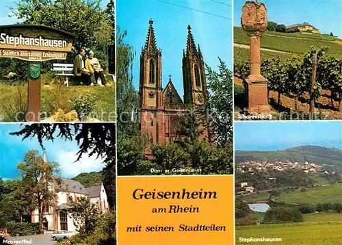 Geisenheim Johannisberg Marienthal Stephanshausen Dom Kat. Geisenheim