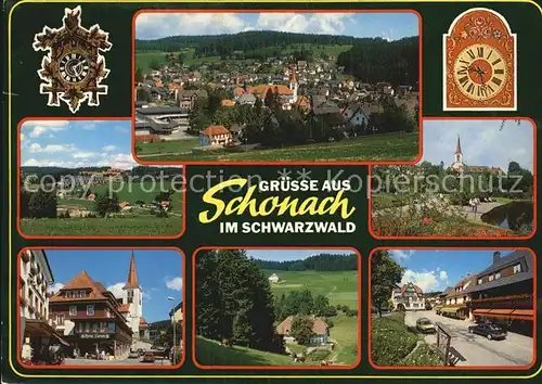 Schonach Schwarzwald Hotel Lamm  Kat. Schonach im Schwarzwald