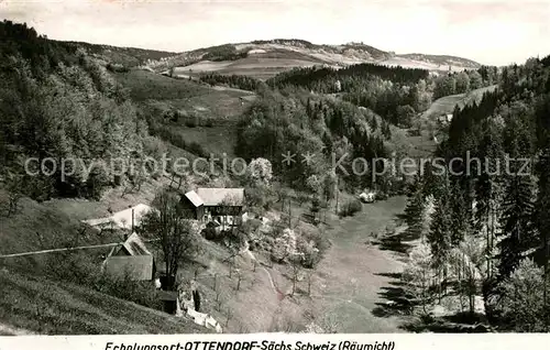 Ottendorf Sebnitz Panorama Kat. Sebnitz