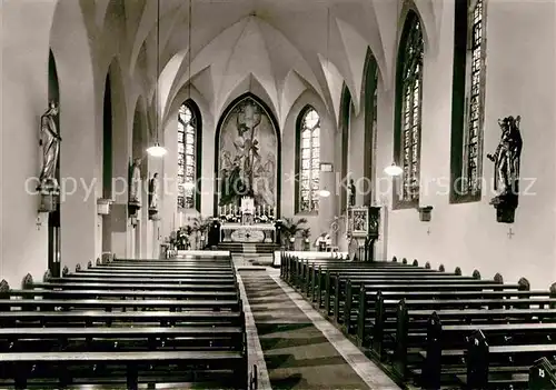 Bad Oeynhausen Katholische Pfarrkirche Sankt Petrus und Paulus Kat. Bad Oeynhausen