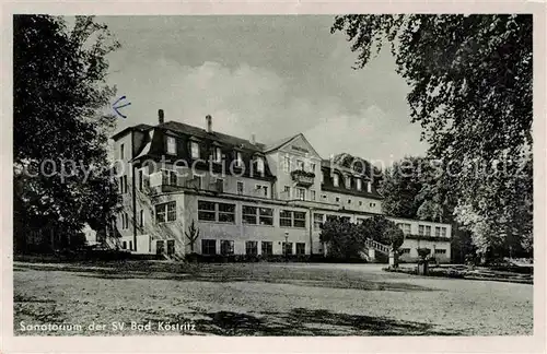 Bad Koestritz Sanatorium der SV Bad Koestritz Kat. Bad Koestritz