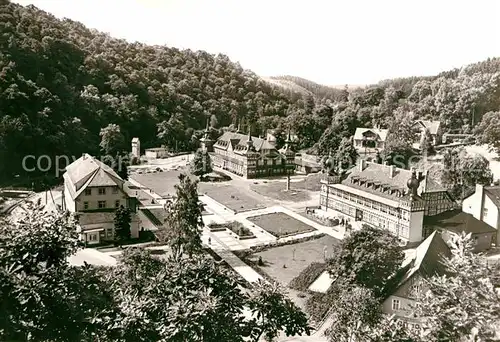 Alexisbad Harz Blick vom Friedensdenkmal Kat. Harzgerode