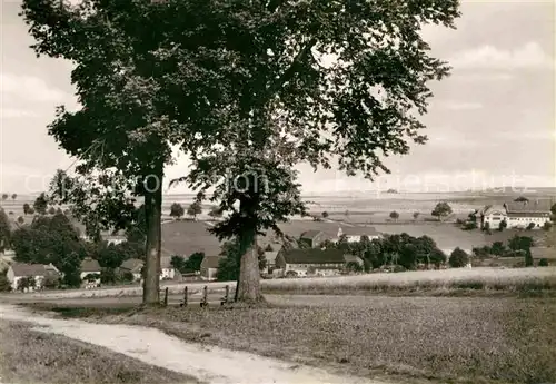 Nassau Erzgebirge Panorama Kat. Frauenstein Sachsen