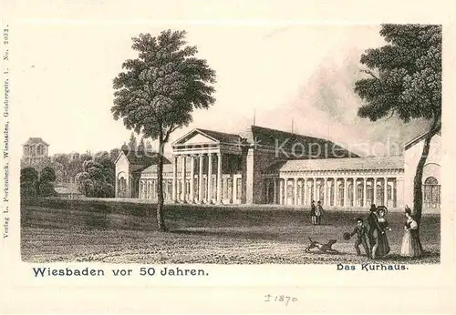 Wiesbaden Kurhaus Kat. Wiesbaden