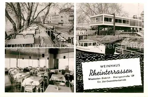 Biebrich Wiesbaden Weinhaus Rheinterrassen
