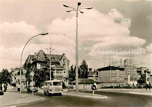 Guestrow Mecklenburg Vorpommern Eisenbahnstrasse Kat. Guestrow