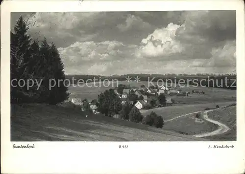 Buntenbock Panorama Kat. Clausthal Zellerfeld