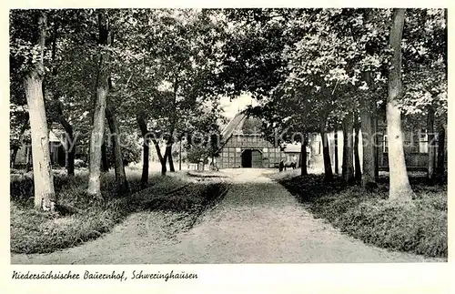 Schweringhausen Niedersaechsischer Bauernhof Twistringen Kat. Ehrenburg