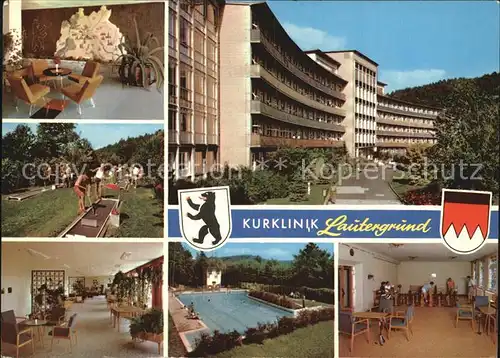 Schwabthal Kurklinik Lautergrund Kat. Bad Staffelstein