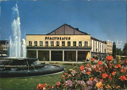 Kaiserslautern Pfalztheater Fackelrondell Kat. Kaiserslautern
