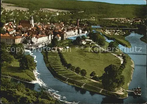 Hann. Muenden Fliegeraufnahme Zusammenfluss Kat. Hann. Muenden