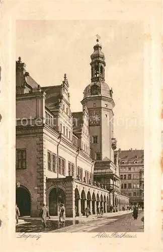 Leipzig Altes Rathaus Kat. Leipzig