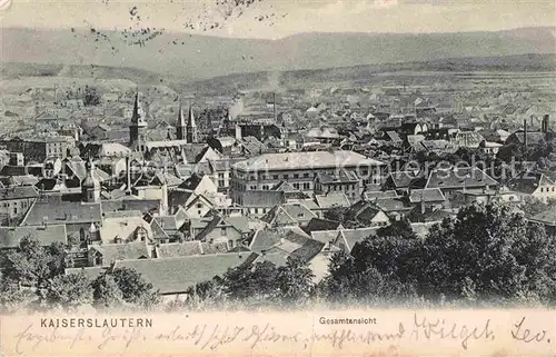 Kaiserslautern Panorama Kat. Kaiserslautern