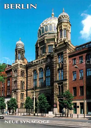 Berlin Neue Synagoge  Kat. Berlin