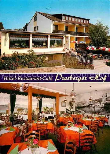 Ruedesheim Rhein Preisberger Hof Hotel Gasthof Cafe  Kat. Ruedesheim am Rhein
