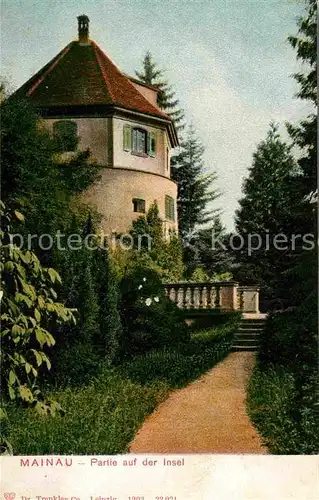 Mainau Partie auf der Insel Kat. Konstanz