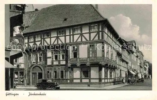 Goettingen Niedersachsen Junkernhaus Kat. Goettingen