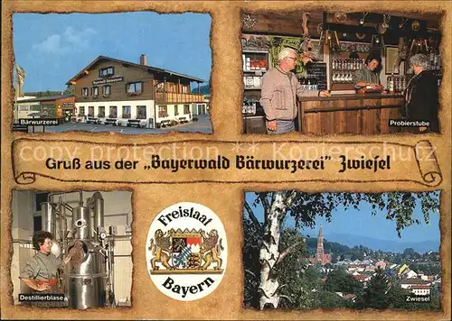 Zwiesel Niederbayern Bayerwald Baerwurzerei Kat. Zwiesel