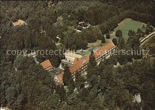 Jesteburg Fliegeraufnahme Waldklinik Ruesselkaefer Kat. Jesteburg