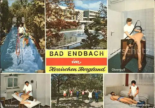 Bad Endbach Hessische Bergland Kurhaus  Kat. Bad Endbach