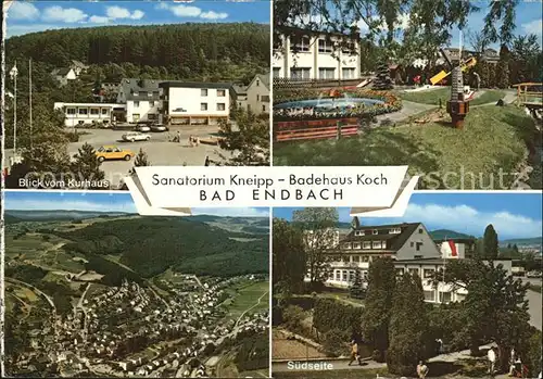 Bad Endbach Kurhaus Sanatorium Kneipp Badehaus Koch  Kat. Bad Endbach