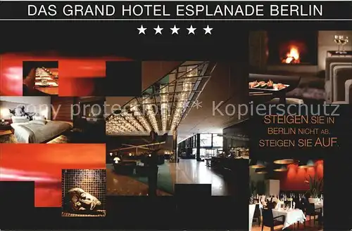 Berlin Grand Hotel Esplanade  Kat. Berlin