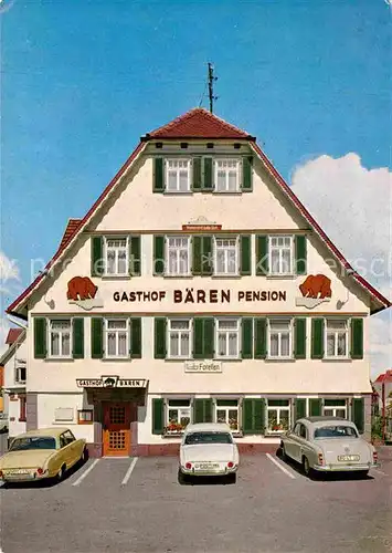 Lossburg Gasthof Baeren Pension Kat. Lossburg