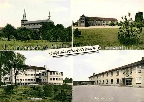 Lank Latum Volksschule Krankenhaus Kirche Kat. Meerbusch