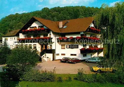 Heimbuchenthal Hotel Restaurant Cafe Pension Zum Wiesengrund Kat. Heimbuchenthal