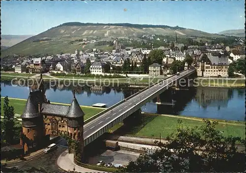 Traben Trarbach Mosel Bruecke Kat. Traben Trarbach