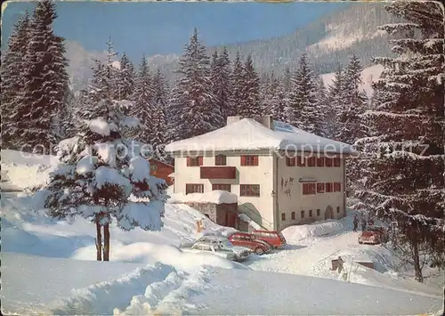 Spitzingsee Jugendheim des Bayerischen Landessportverbandes Winterpanorama Kat. Schliersee