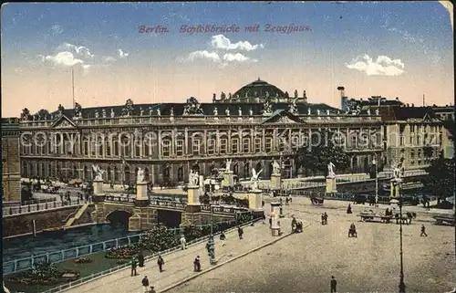 Berlin Schlossbruecke Zeughaus Kat. Berlin