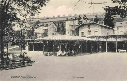 Langenschwalbach Stahlbrunnen Kat. Bad Schwalbach