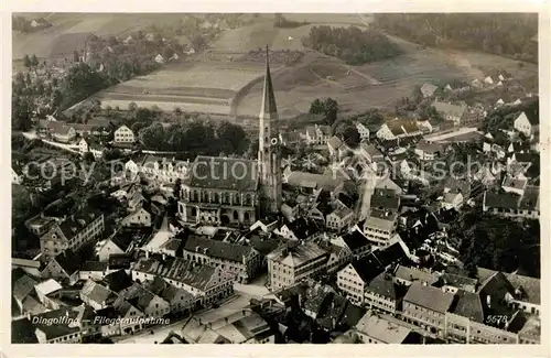 Dingolfing Luftaufnahme Kirche Kat. Dingolfing