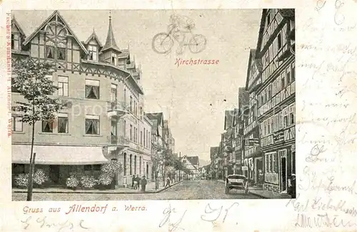 Allendorf Werra Kirchstrasse Kat. Bad Sooden Allendorf