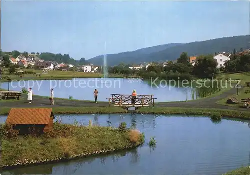 Bad Endbach Kneipp Heilbad Kurpark  Kat. Bad Endbach