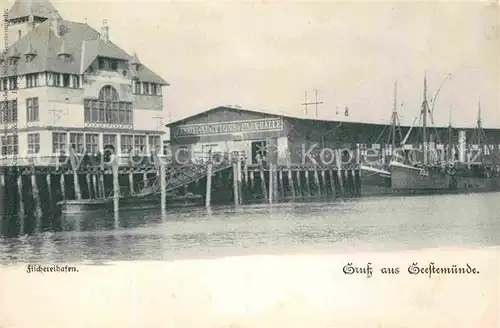 Geestemuende Fischereihafen Kat. Bremerhaven