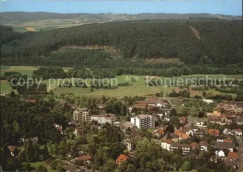 Bad Koenig Odenwald Teilansicht mit Odenwaldklinik Fliegeraufnahme Kat. Bad Koenig