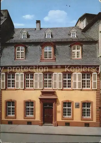 Trier Geburtshaus von Karl Marx Kat. Trier