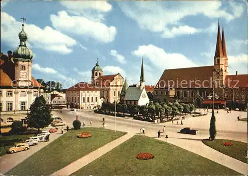 Altoetting Kapellplatz Kirche Wallfahrtsort Kat. Altoetting