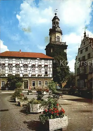 Rinteln Weser Marktplatz Kirche Kat. Rinteln