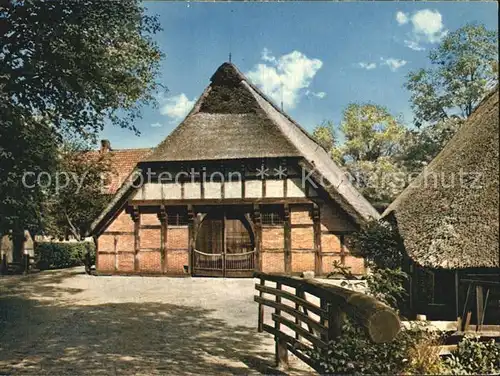 Bad Zwischenahn Ammerlaender Bauernhaus Freilandmuseum Moorbad Heilbad Kat. Bad Zwischenahn