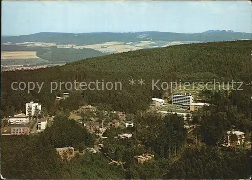 Lippoldsberg Klinik und Rehazentrum Fliegeraufnahme Kat. Wahlsburg