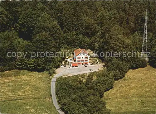 Oedelsheim Haus Berghof Fliegeraufnahme Kat. Oberweser