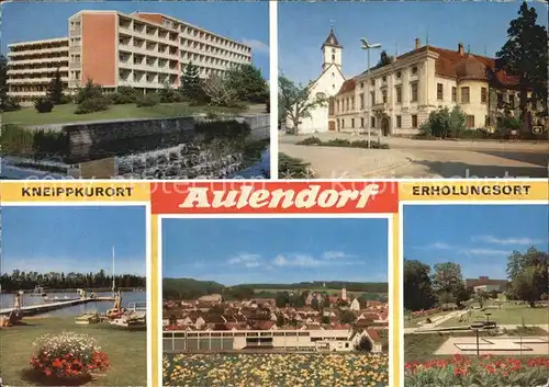 Aulendorf Teilansichten Kneippkurort Badesee Minigolf Kat. Aulendorf