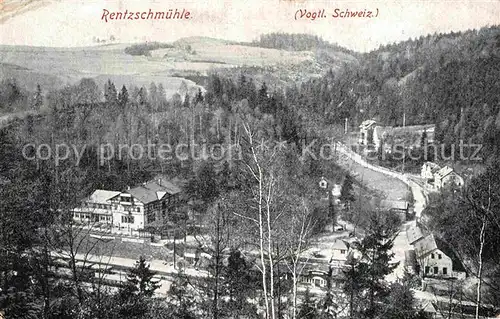 Rentzschmuehle Vogtland Thueringen Bahnhof  Kat. Vogtlaendisches Oberland