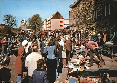 Hannover Flohmarkt am Hohen Ufer Kat. Hannover