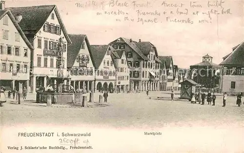 Freudenstadt Marktplatz Kat. Freudenstadt