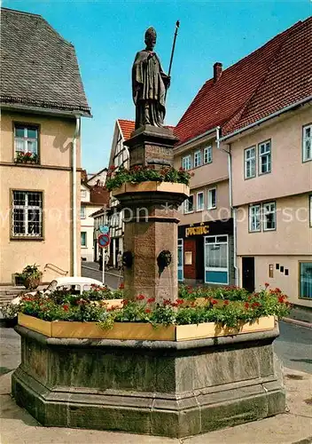 Hersfeld Bad Lullus Brunnen Kat. Bad Hersfeld